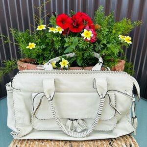 ANTONIO MELANI Cream Tote Bag